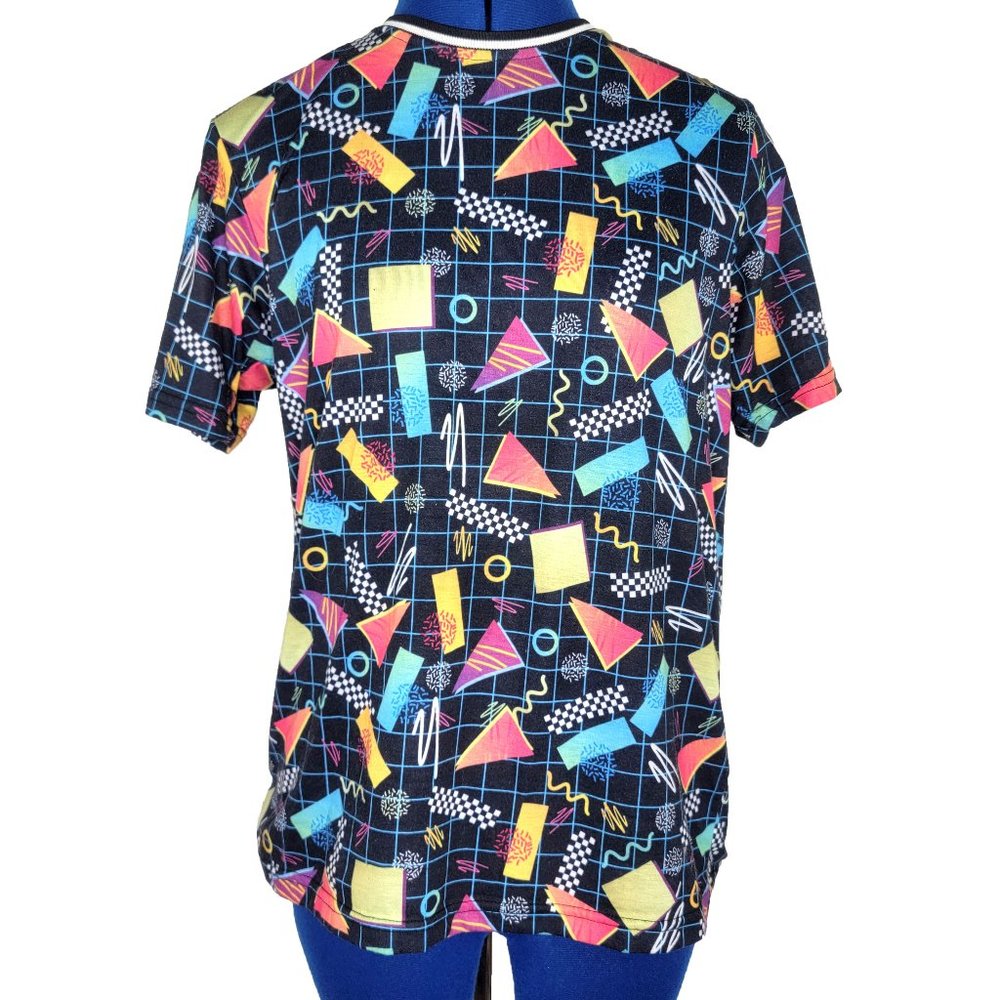 Oh Snap! Retro 90s Wallpaper Style Graphic Art T Shirt Size Small